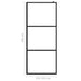 Paravan de duș walk-in negru 115x195 cm sticlă ESG transparentă - WALTI WALTI