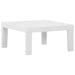 Set mobilier de grădină cu perne, 6 piese, alb, plastic - WALTI WALTI