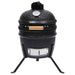 Grătar cu afumătoare 2-în-1 Kamado, negru, 56 cm, ceramică - WALTI WALTI