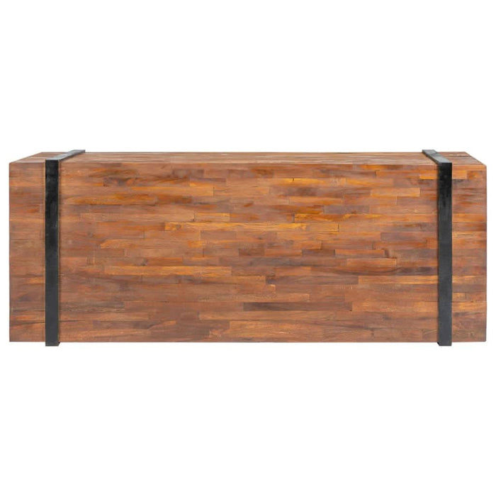 Măsuță de cafea, 110x45x38 cm, lemn masiv de tec WALTI