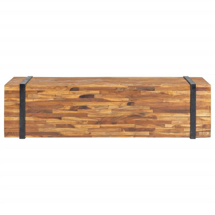 Suport TV, 110x30x32,5 cm, lemn masiv de tec - WALTI WALTI