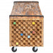 Suport TV, 110x30x32,5 cm, lemn masiv de tec - WALTI WALTI