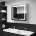 Dulap de baie cu oglindă și LED, 80x12,2x68 cm - WALTI WALTI