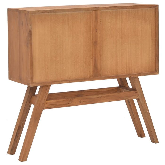 Masă consolă, 80x30x80 cm, lemn masiv de tec - WALTI WALTI