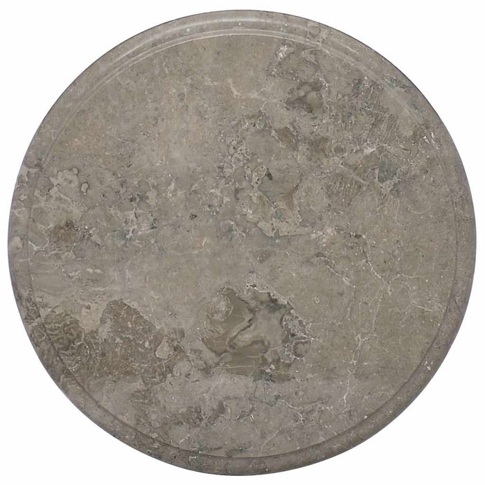 Blat de masă, gri, Ø40x2,5 cm, marmură - WALTI WALTI