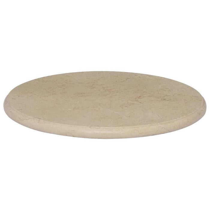 Blat de masă, crem, Ø50x2,5 cm, marmură - WALTI WALTI