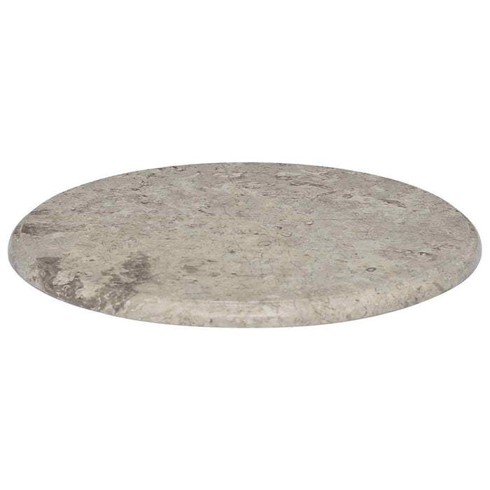 Blat de masă, gri, Ø50x2,5 cm, marmură - WALTI WALTI