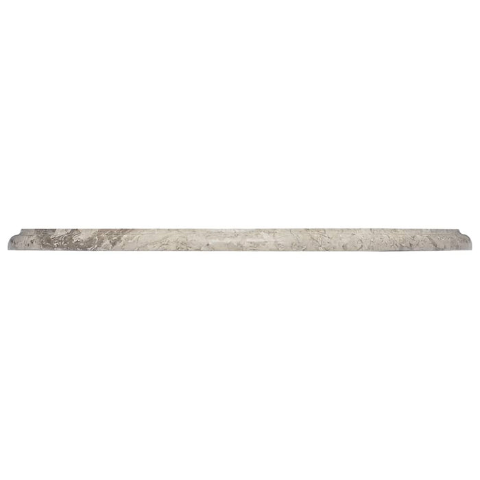 Blat de masă, gri, Ø50x2,5 cm, marmură - WALTI WALTI
