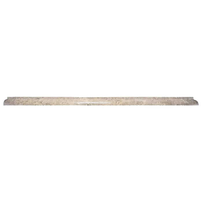 Blat de masă, gri, Ø60x2,5 cm, marmură - WALTI WALTI