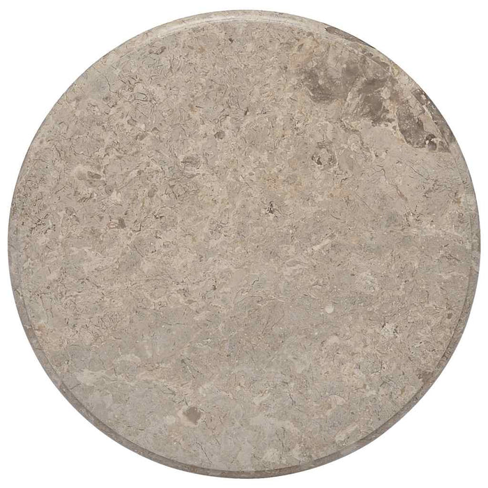 Blat de masă, gri, Ø60x2,5 cm, marmură - WALTI WALTI
