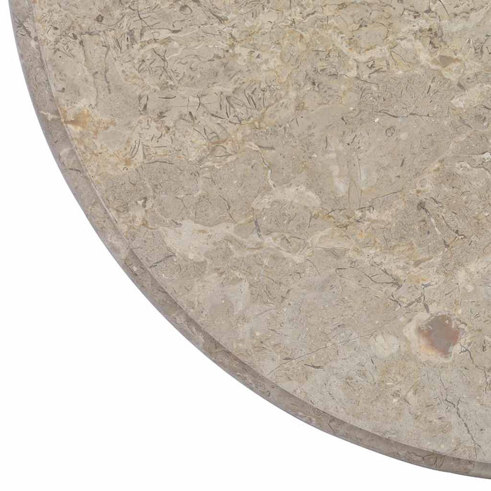Blat de masă, gri, Ø60x2,5 cm, marmură - WALTI WALTI