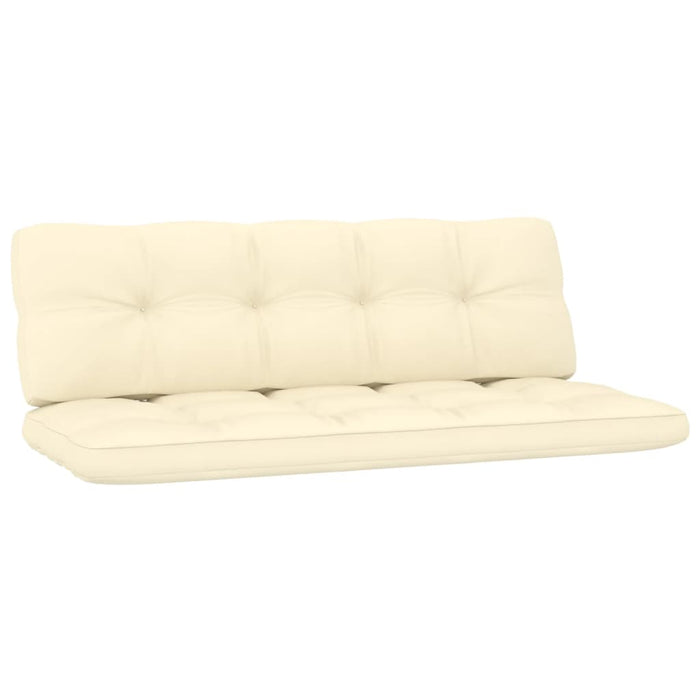 Set mobilier de grădină cu perne, 3 piese, lemn de pin tratat WALTI