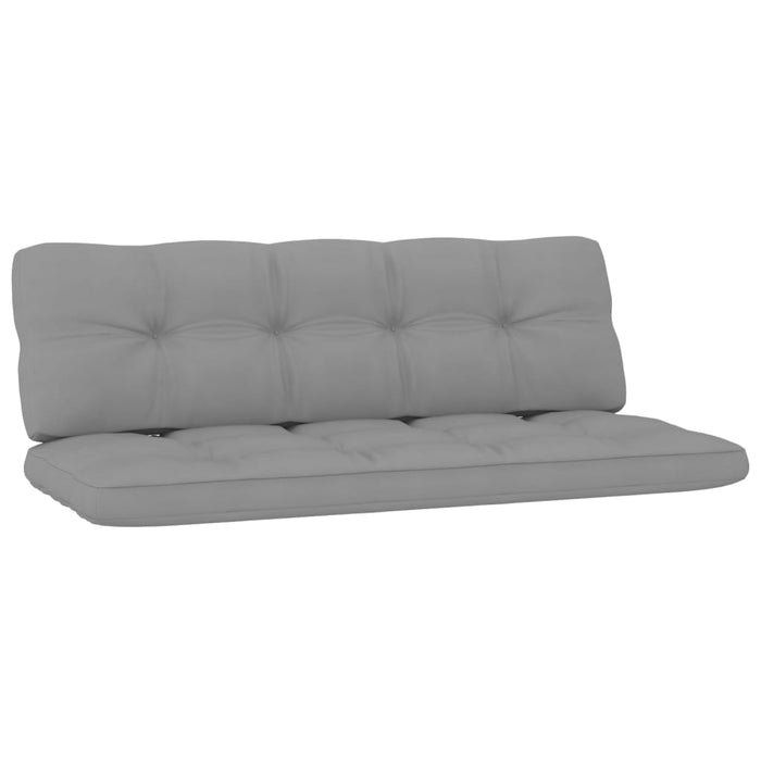 Set mobilier de grădină cu perne, 3 piese, lemn de pin tratat - WALTI WALTI