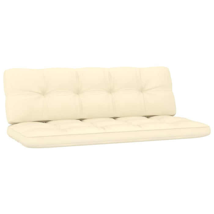 Set mobilier de grădină cu perne, 3 piese, lemn de pin tratat - WALTI WALTI