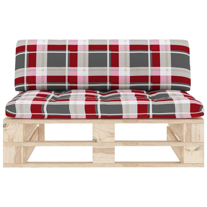 Canapea de mijloc de grădină din paleți, lemn de pin tratat - WALTI WALTI