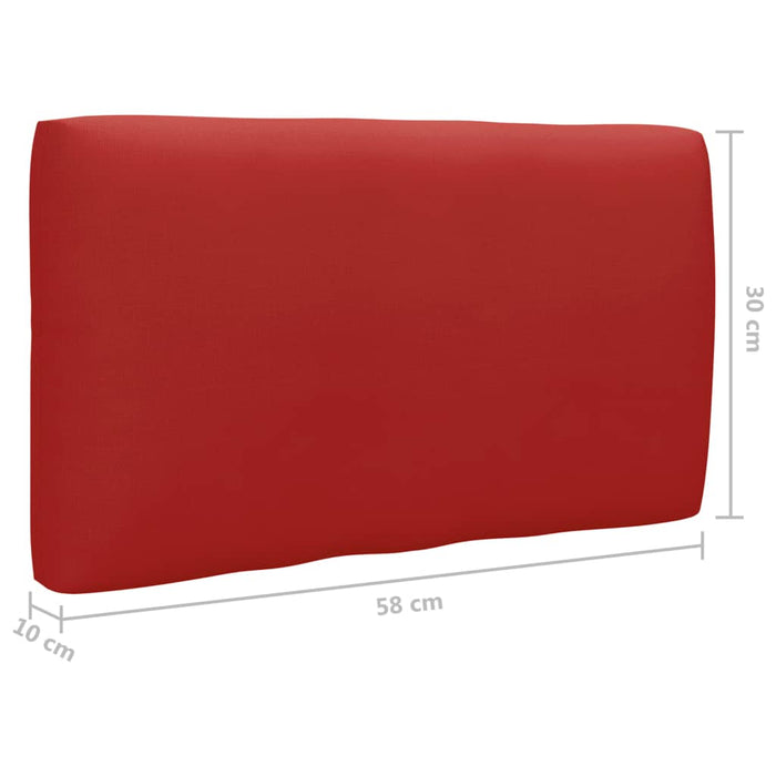 Set mobilier din paleți cu perne, 4 piese, gri, lemn pin tratat WALTI