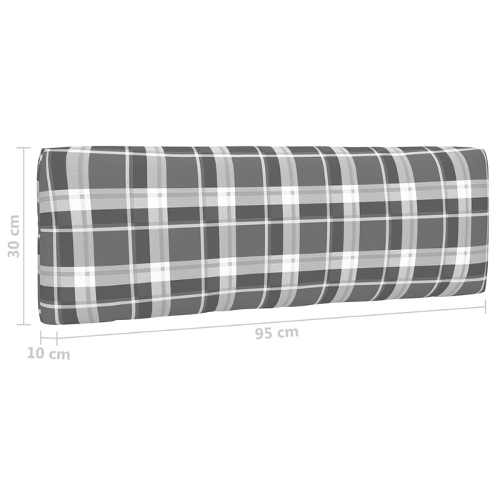 Set mobilier paleți cu perne, 4 piese, lemn de pin tratat WALTI
