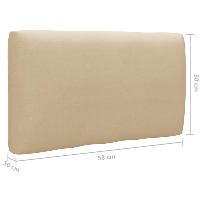 Set mobilier paleți, 6 piese, maro miere, lemn de pin tratat WALTI