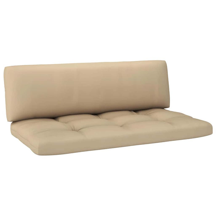 Set mobilier paleți, 6 piese, maro miere, lemn de pin tratat WALTI