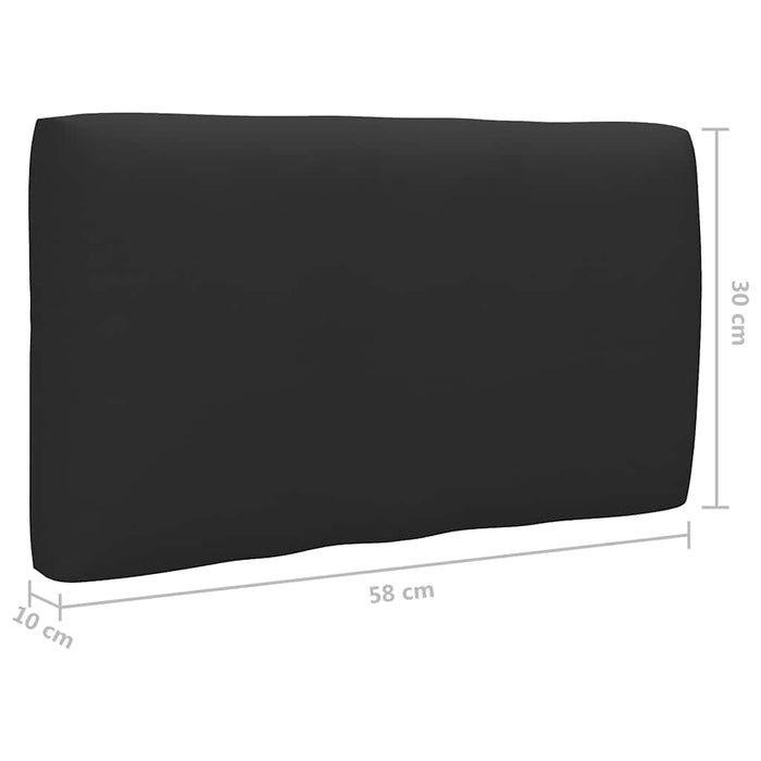 Set mobilier de grădină cu perne, 6 piese, lemn pin tratat - WALTI WALTI