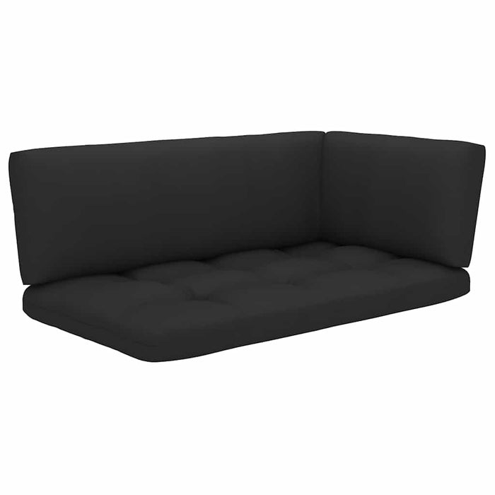 Set mobilier de grădină cu perne, 6 piese, lemn pin tratat - WALTI WALTI