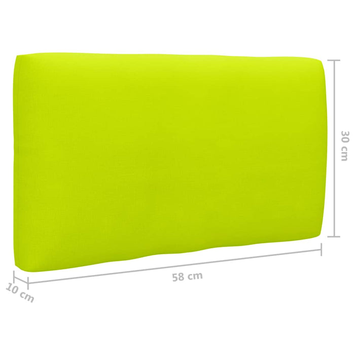 Set mobilier de grădină cu perne, 6 piese, lemn pin tratat WALTI
