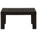 Set mobilier de grădină cu perne, 2 piese, gri, plastic - WALTI WALTI