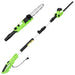 Drujbă electrică/Trimmer gard viu tijă telescopică 25/41cm 710W - WALTI WALTI