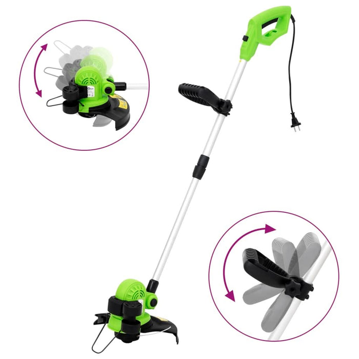 Trimmer de gazon electric cu tijă telescopică, 29 cm, 550 W - WALTI WALTI