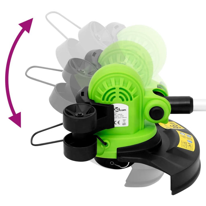 Trimmer de gazon electric cu tijă telescopică, 29 cm, 550 W - WALTI WALTI
