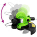 Trimmer de gazon electric cu tijă telescopică, 29 cm, 550 W - WALTI WALTI