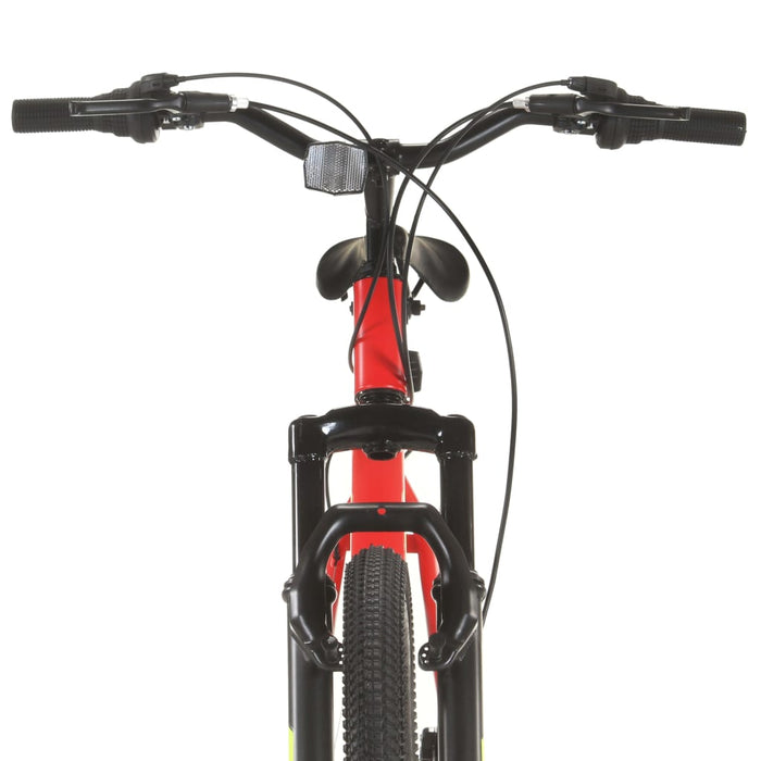 Bicicletă montană cu 21 viteze, roată 27,5 inci, roșu, 38 cm - WALTI WALTI