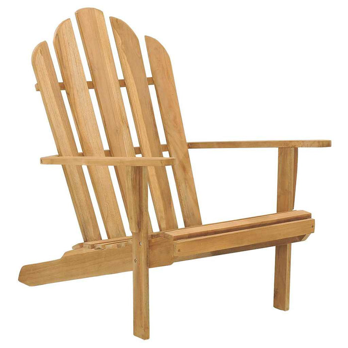 Scaun Adirondack, lemn masiv de tec WALTI