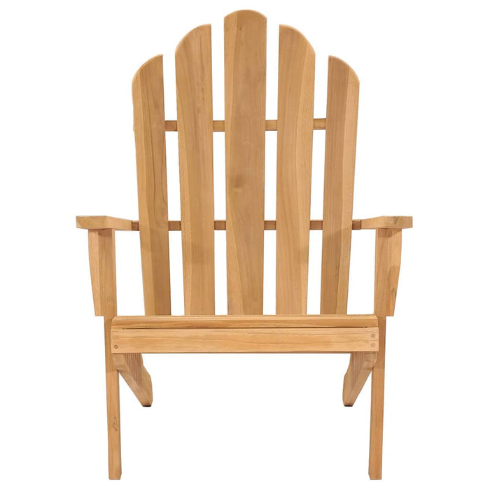 Scaun Adirondack, lemn masiv de tec WALTI