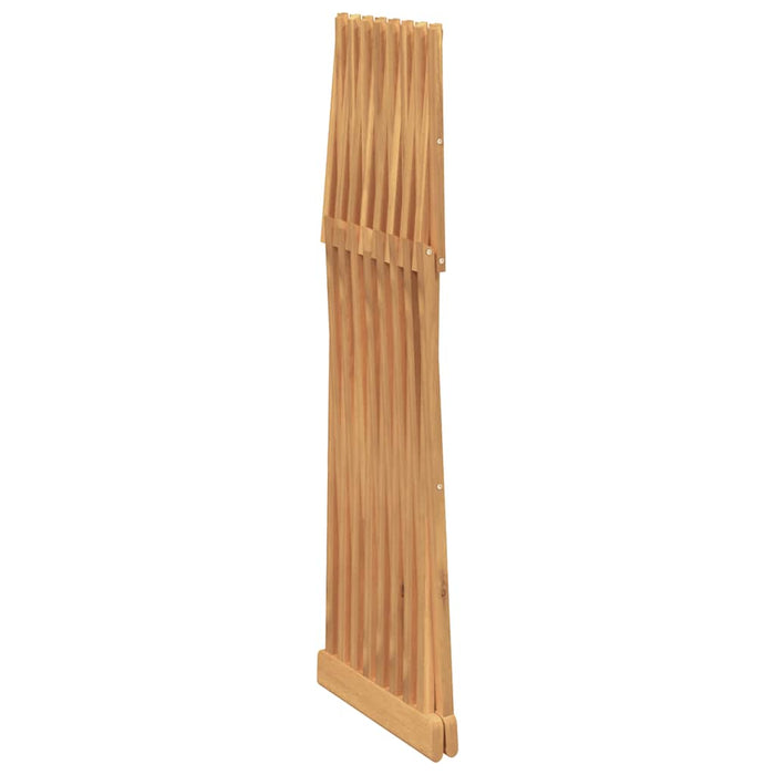 Taburet pliabil, 40x32,5x70 cm, lemn masiv de tec WALTI