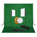 Set studio foto cu lumini softbox, fundal și reflector - WALTI WALTI