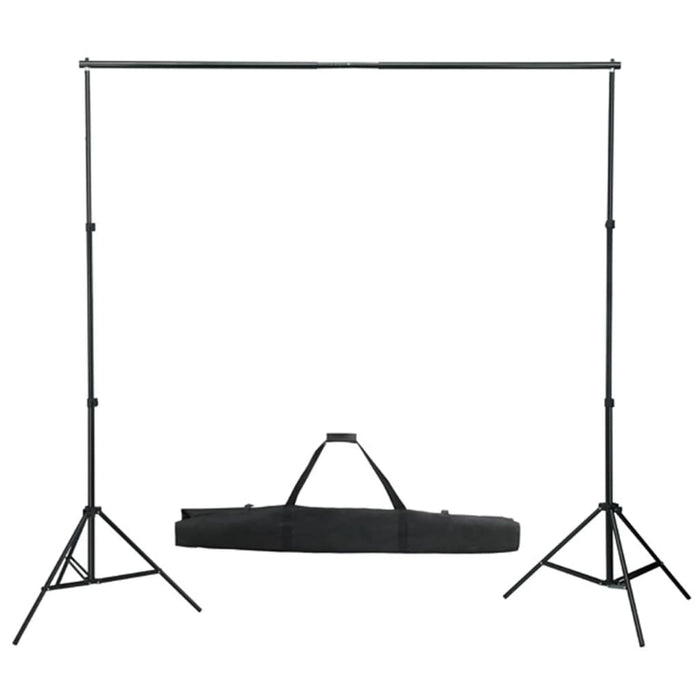Set studio foto cu lumini softbox, fundal și reflector WALTI