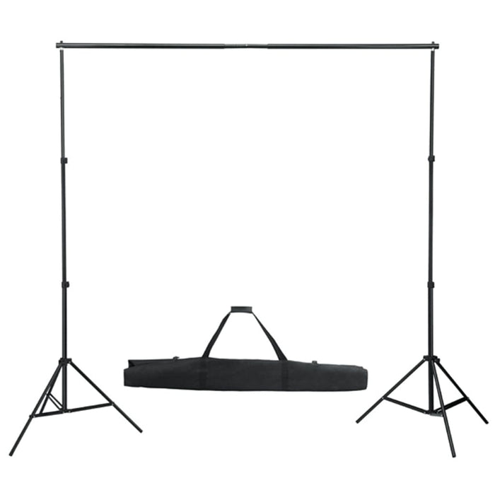 Set studio foto cu lămpi, umbrele, fundal și reflector WALTI
