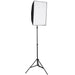 Set studio foto cu lumini softbox, fundal și reflector - WALTI WALTI