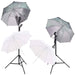 Set studio foto cu lumini softbox, umbrele, fundal și reflector - WALTI WALTI
