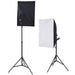 Set studio foto cu lumini softbox, umbrele, fundal și reflector - WALTI WALTI