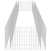 Set mobilier de grădină paleți, 2 piese, gri, lemn pin tratat - WALTI WALTI