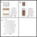 Set dulapuri de bucătărie, Lyon, 11 piese, alb, PAL - WALTI WALTI