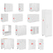 Set dulapuri de bucătărie, Lyon, 14 piese, alb, PAL - WALTI WALTI