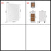 Set dulapuri de bucătărie, Lyon, 14 piese, alb, PAL - WALTI WALTI
