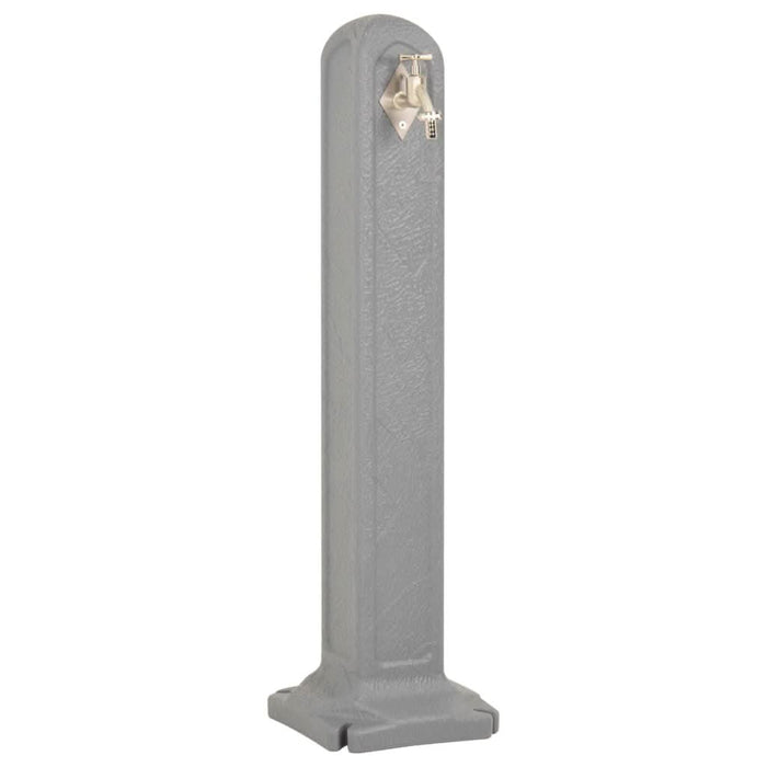 Rezervor de grădină cu robinet, aspect piatră gri deschis - WALTI WALTI