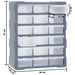 Organizator cu 18 sertare medii, 38x16x47 cm - WALTI WALTI