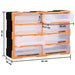 Organizator cu 8 sertare mari, 52x16x37 cm - WALTI WALTI