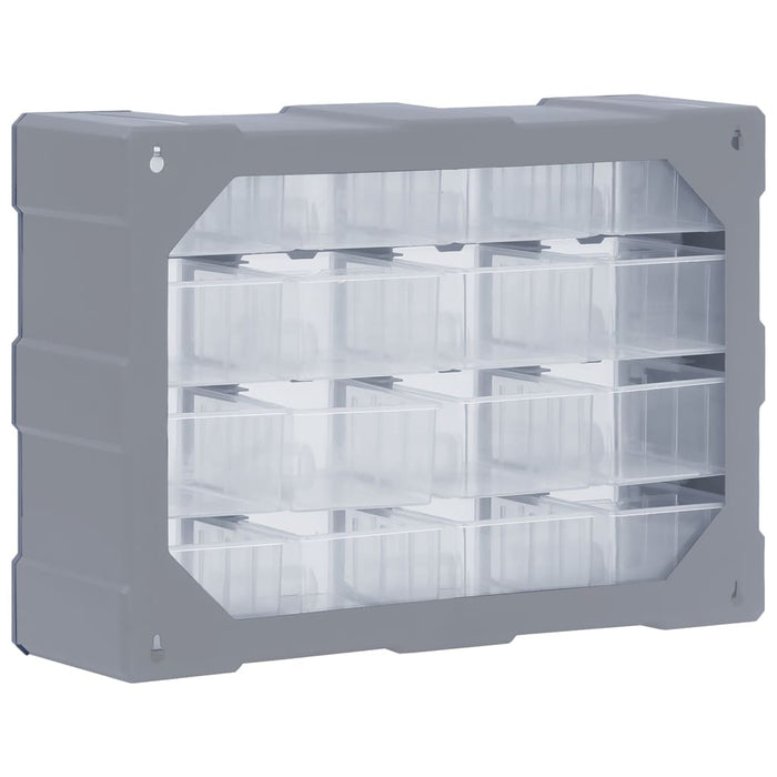 Organizator cu 16 sertare medii, 52x16x37 cm - WALTI WALTI