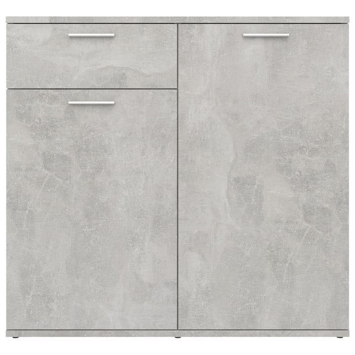 Servantă, gri beton, 80x36x75 cm, PAL - WALTI WALTI